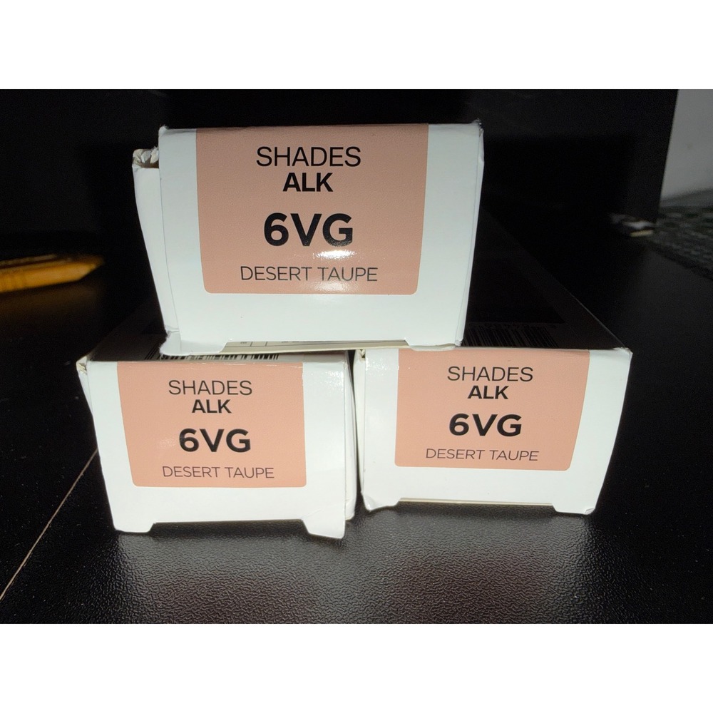 Redken Shades EQ Gloss 6VG Desert Taupe Lot of 3 Demi Permanent Hair Color Toner